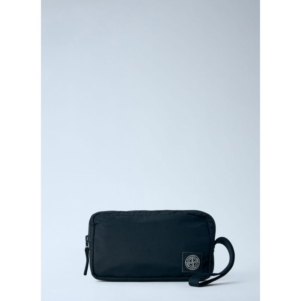 Stone Island Men Compact Logo Pouch